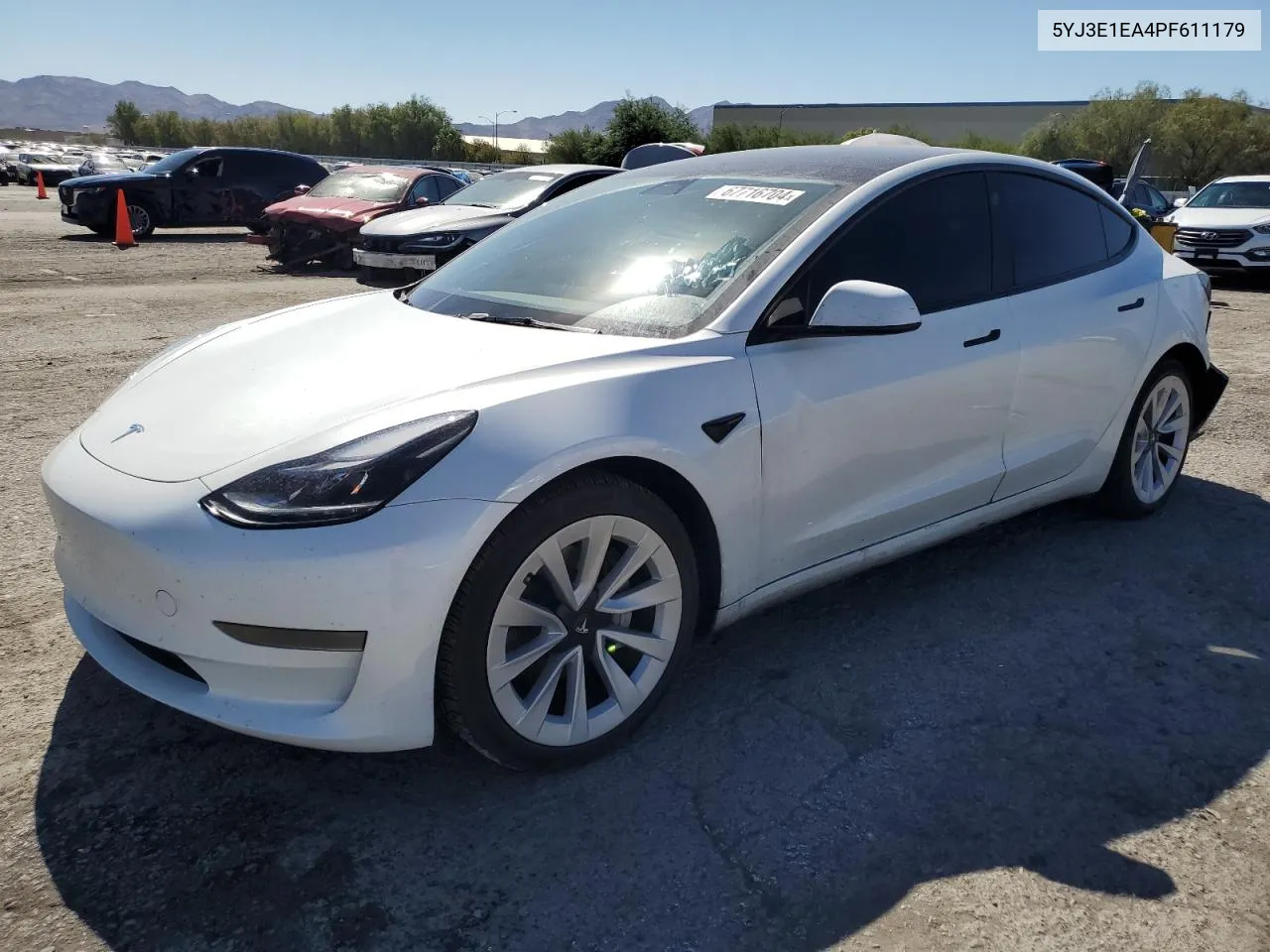 2023 Tesla Model 3 VIN: 5YJ3E1EA4PF611179 Lot: 67716704