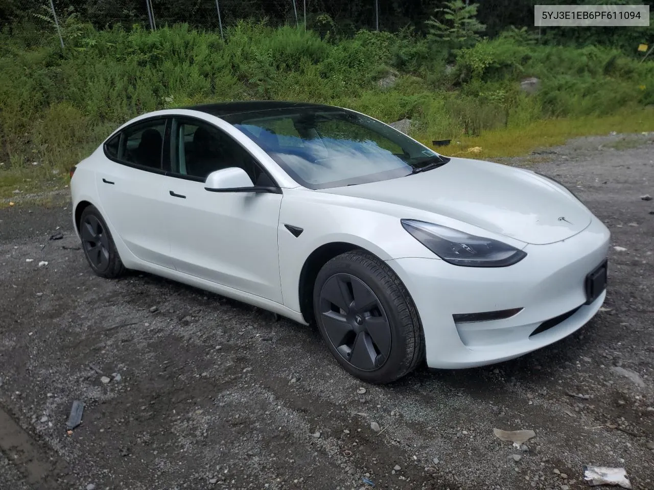 2023 Tesla Model 3 VIN: 5YJ3E1EB6PF611094 Lot: 67749984