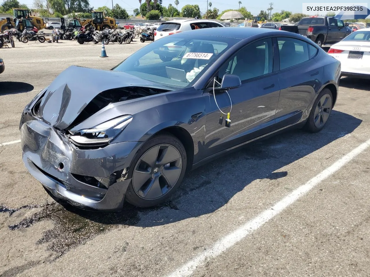 5YJ3E1EA2PF398295 2023 Tesla Model 3