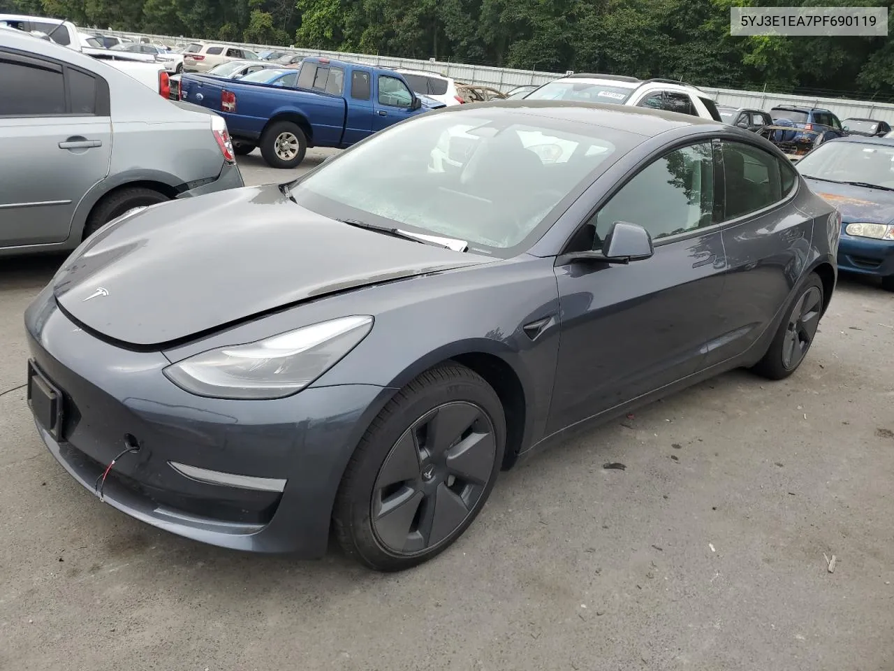 2023 Tesla Model 3 VIN: 5YJ3E1EA7PF690119 Lot: 67997604