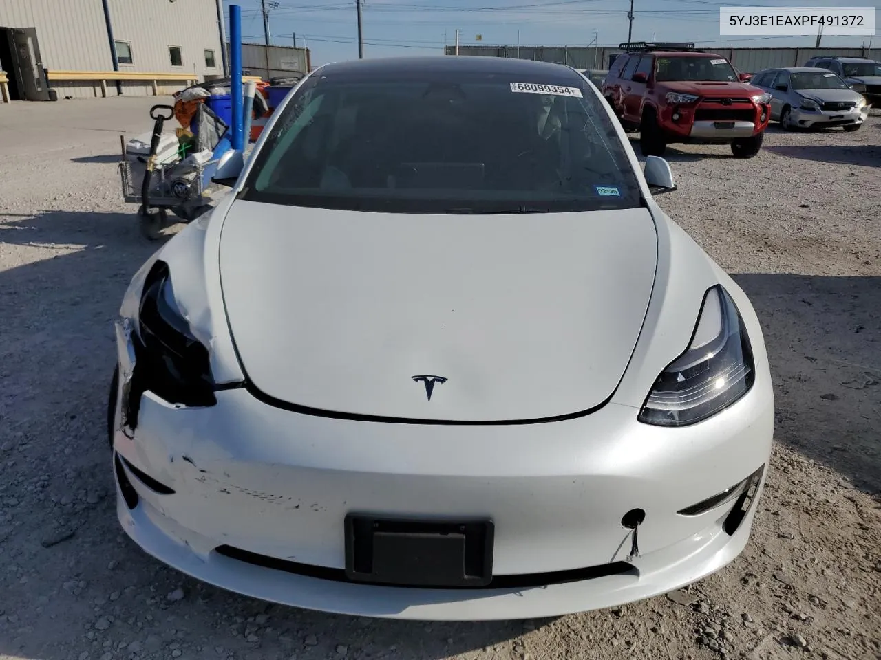 2023 Tesla Model 3 VIN: 5YJ3E1EAXPF491372 Lot: 68099354