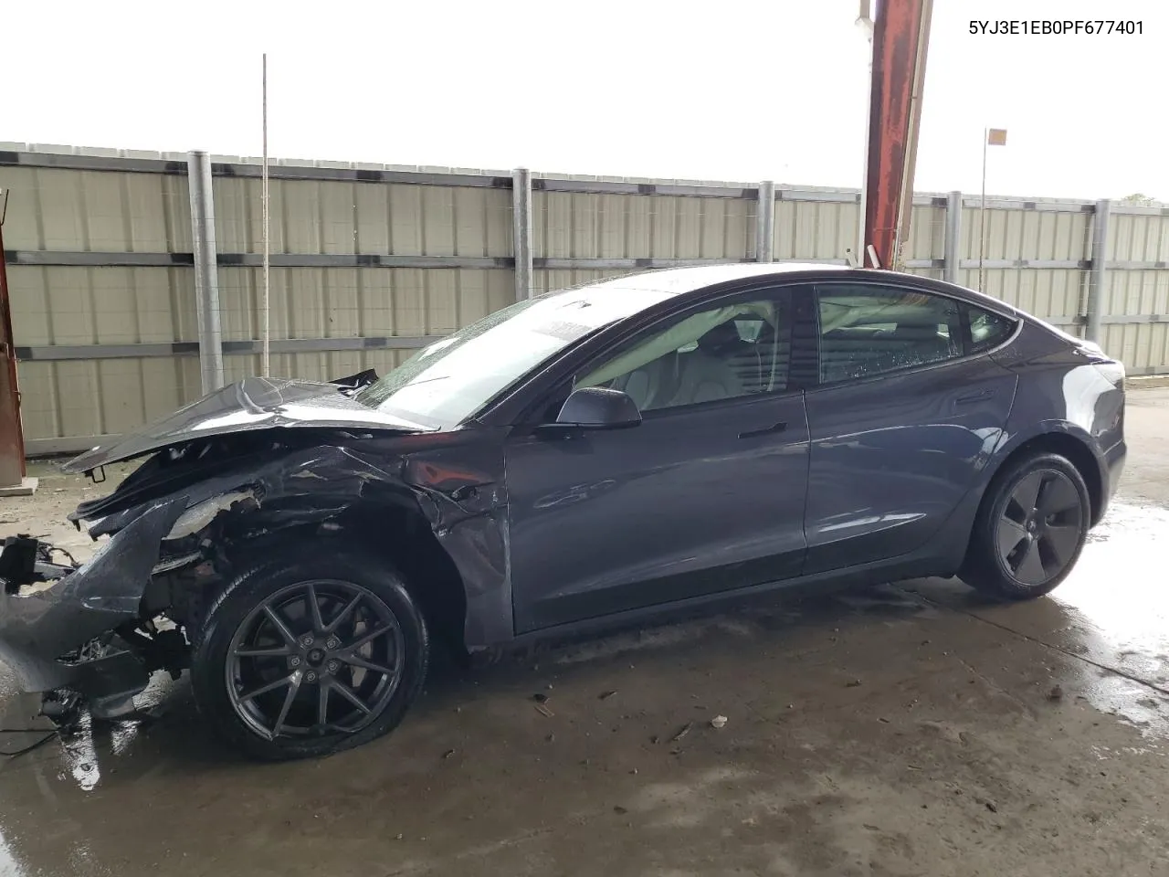 2023 Tesla Model 3 VIN: 5YJ3E1EB0PF677401 Lot: 68262334