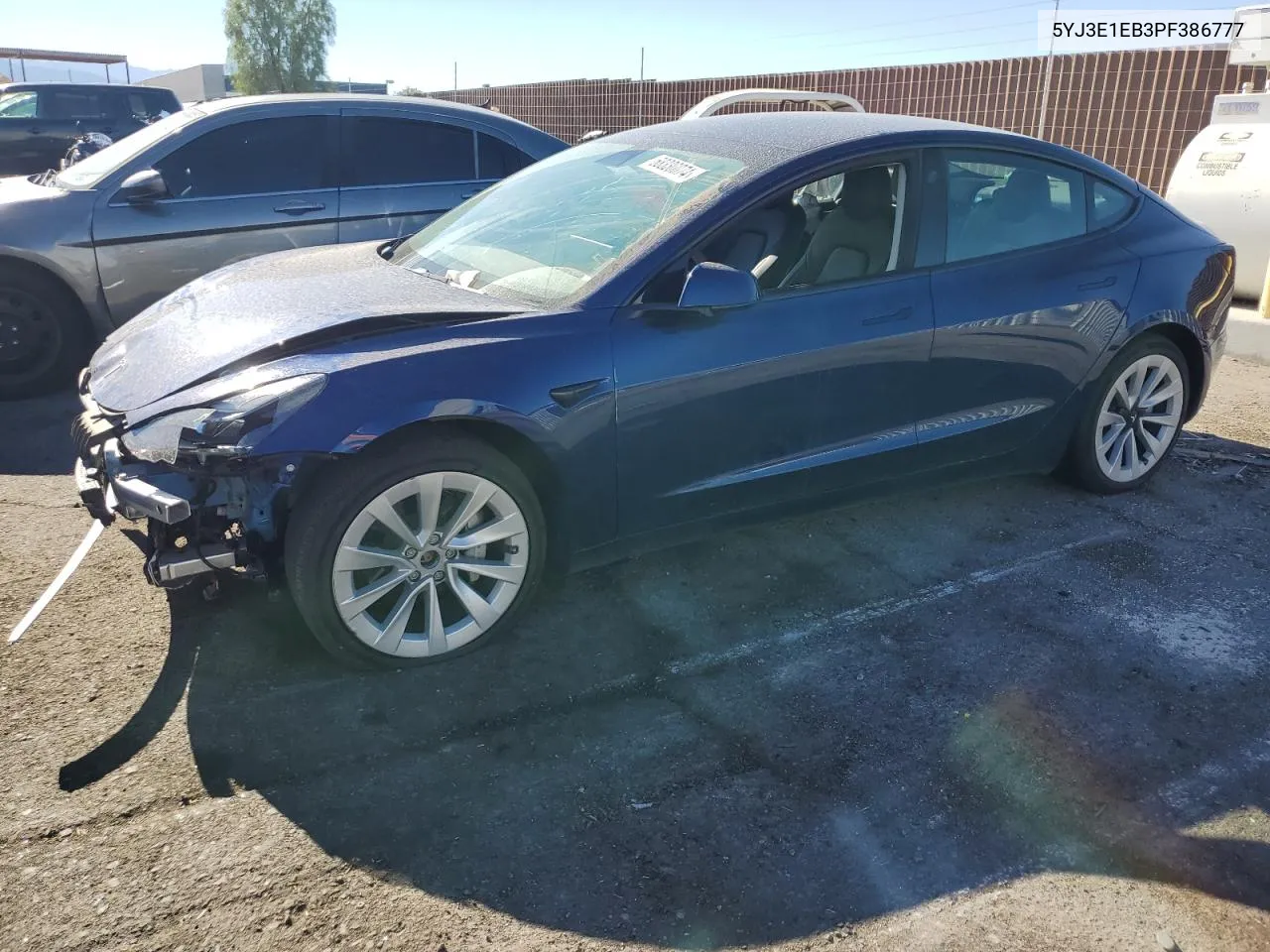 2023 Tesla Model 3 VIN: 5YJ3E1EB3PF386777 Lot: 68330074