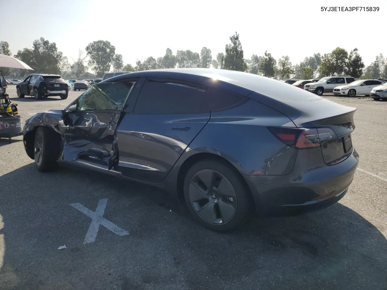 2023 Tesla Model 3 VIN: 5YJ3E1EA3PF715839 Lot: 68500784