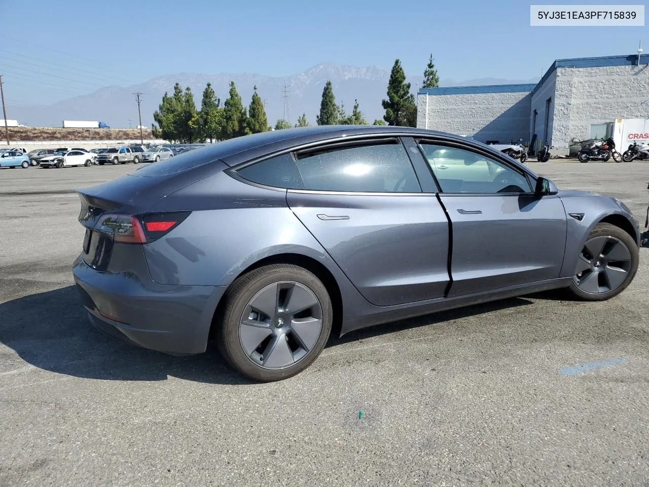 2023 Tesla Model 3 VIN: 5YJ3E1EA3PF715839 Lot: 68500784