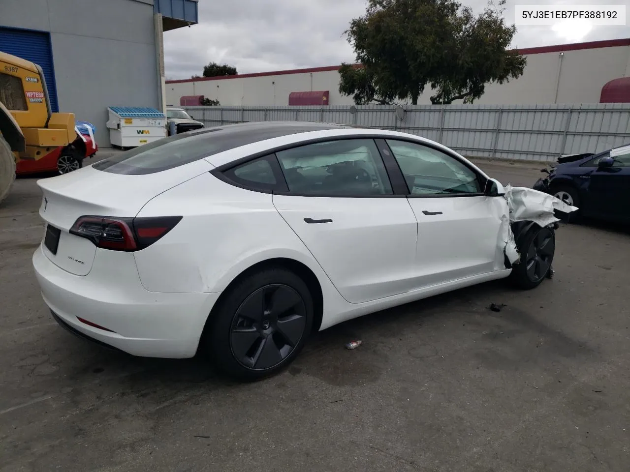 2023 Tesla Model 3 VIN: 5YJ3E1EB7PF388192 Lot: 68509194