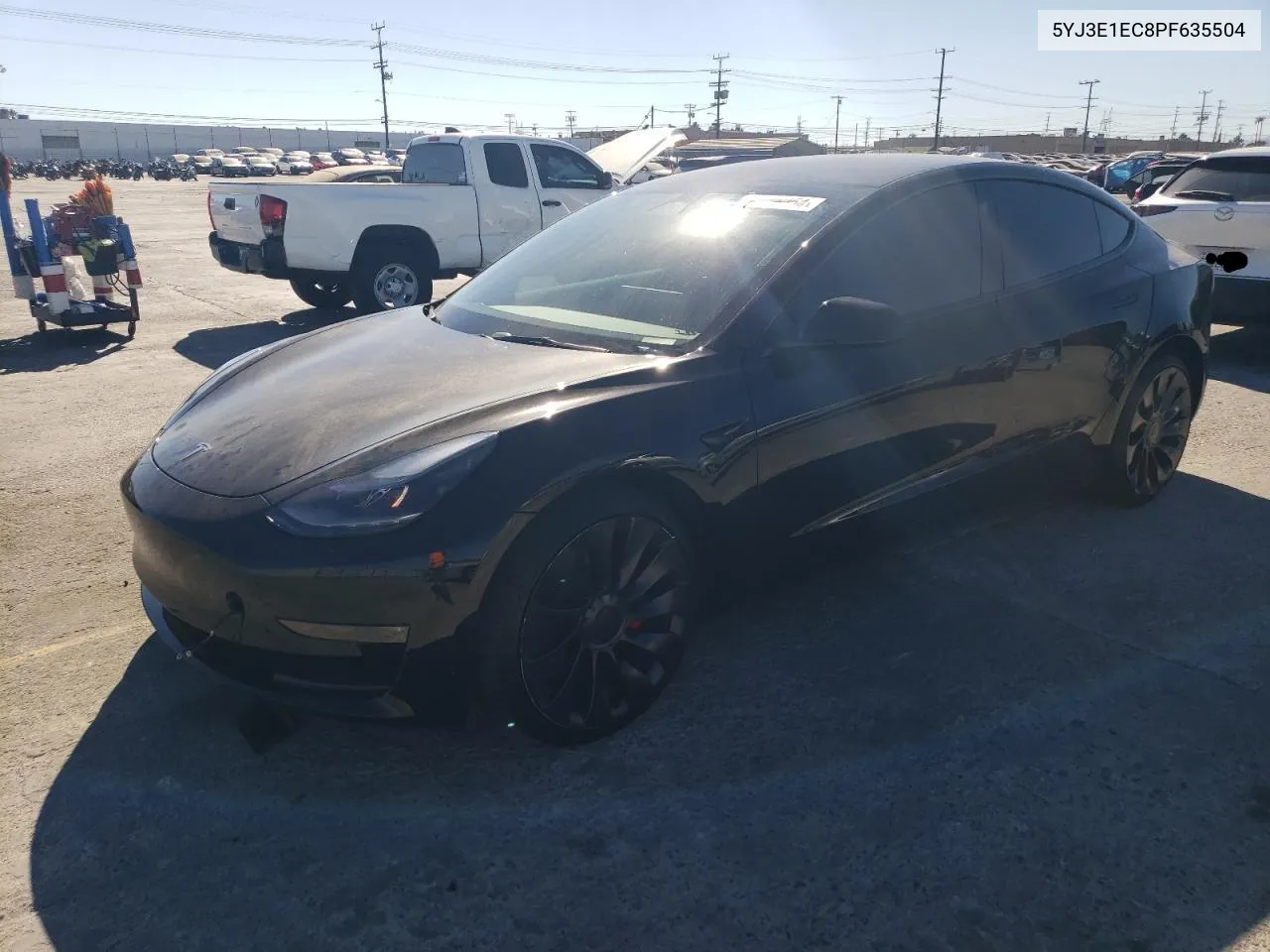 5YJ3E1EC8PF635504 2023 Tesla Model 3