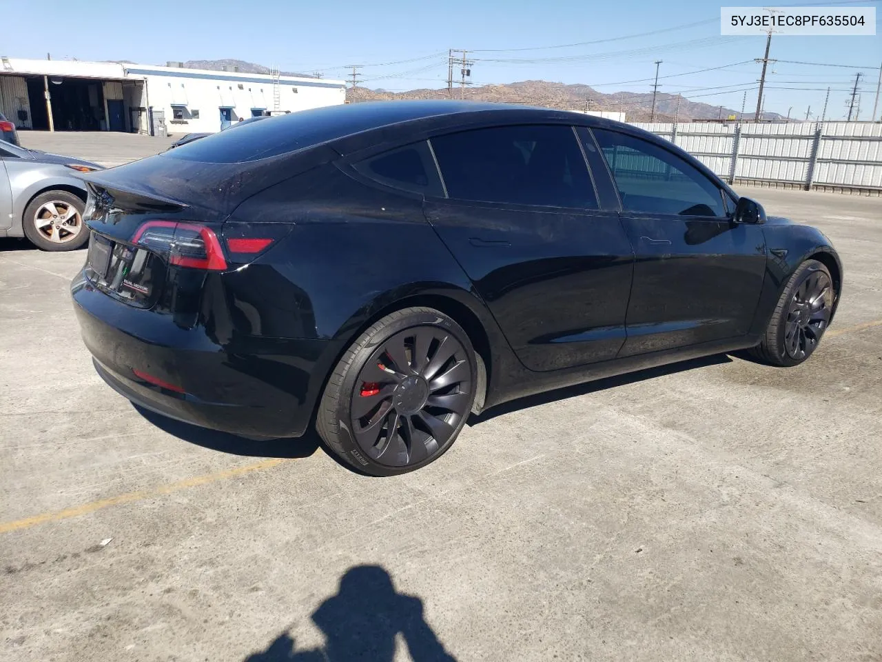 2023 Tesla Model 3 VIN: 5YJ3E1EC8PF635504 Lot: 68546054