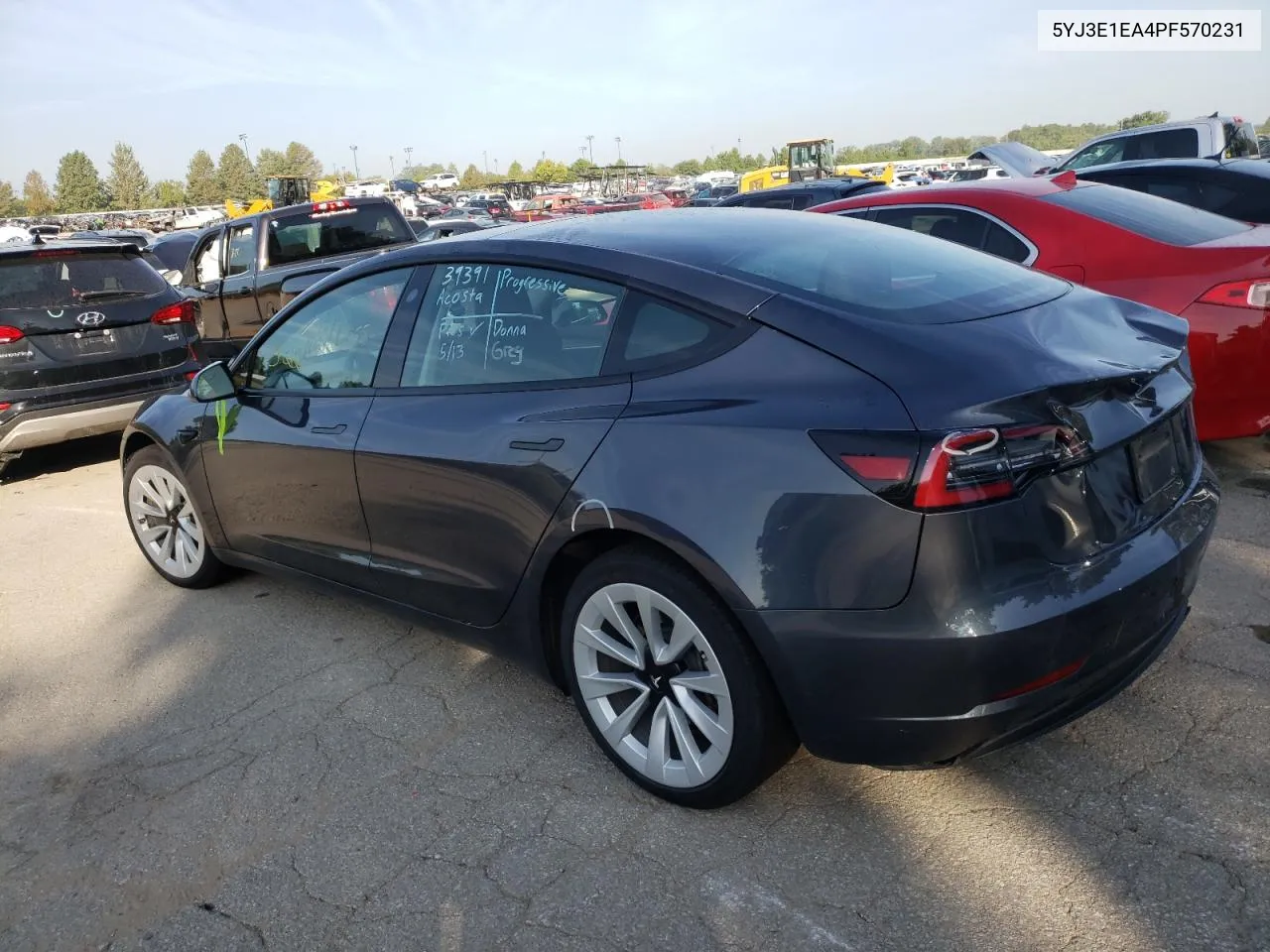 2023 Tesla Model 3 VIN: 5YJ3E1EA4PF570231 Lot: 68546324