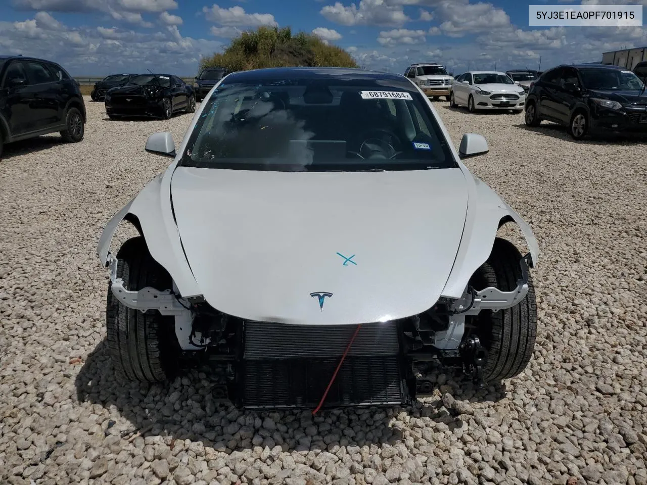 2023 Tesla Model 3 VIN: 5YJ3E1EA0PF701915 Lot: 68791684