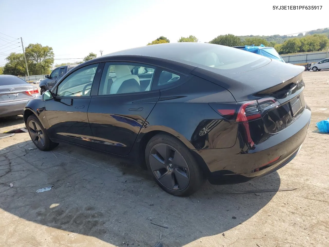 2023 Tesla Model 3 VIN: 5YJ3E1EB1PF635917 Lot: 68898534