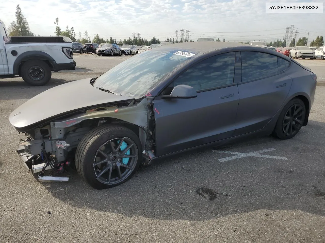 5YJ3E1EB0PF393332 2023 Tesla Model 3