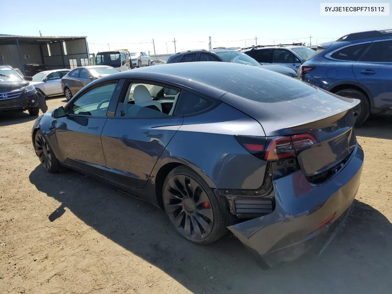 5YJ3E1EC8PF715112 2023 Tesla Model 3