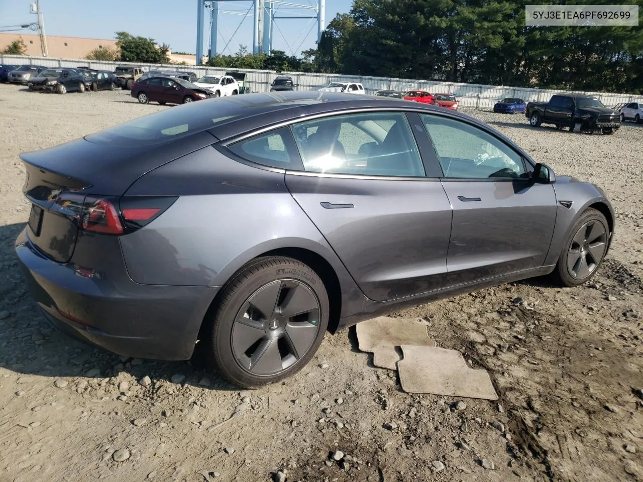 2023 Tesla Model 3 VIN: 5YJ3E1EA6PF692699 Lot: 69286294