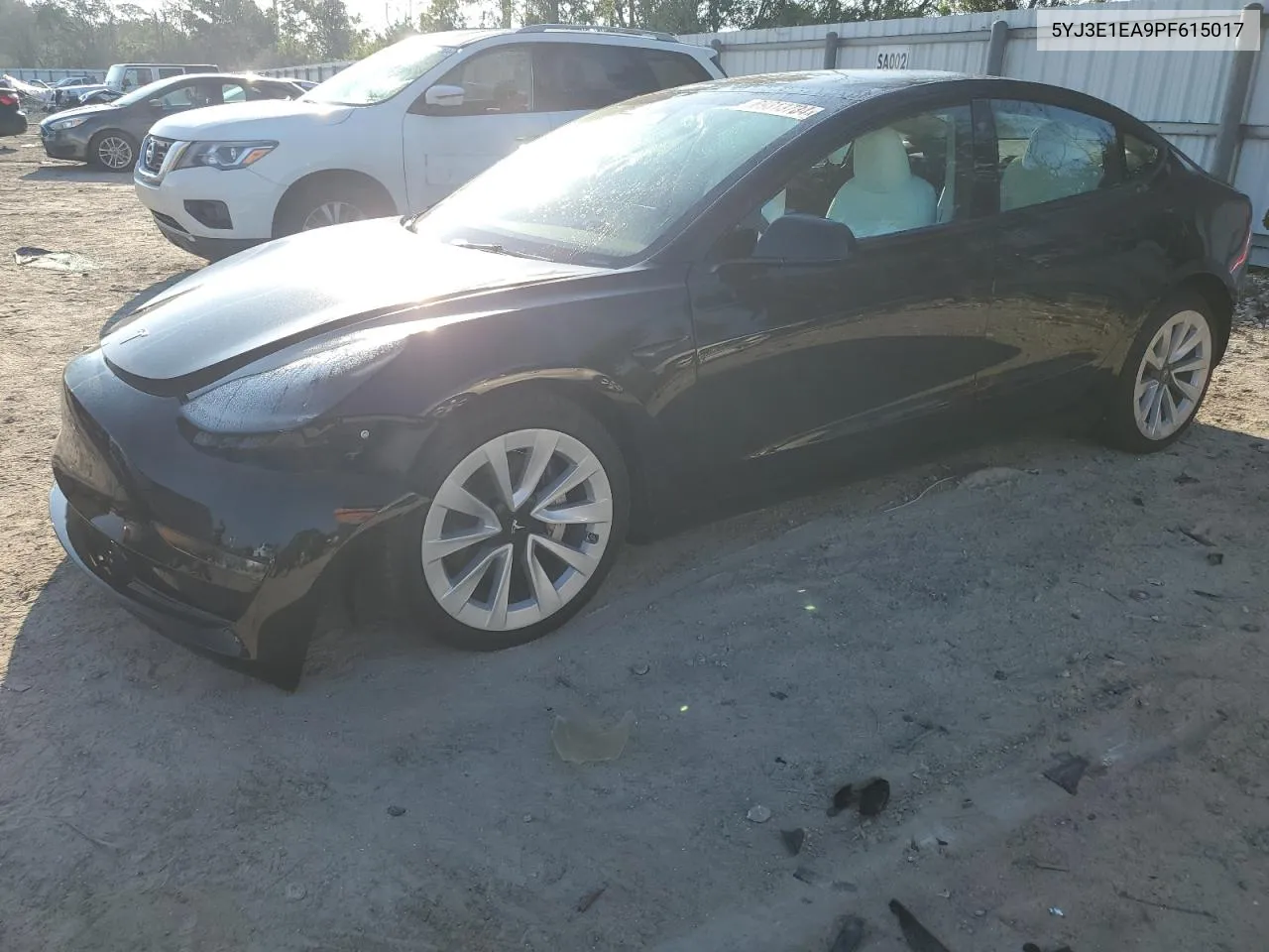 2023 Tesla Model 3 VIN: 5YJ3E1EA9PF615017 Lot: 69313734