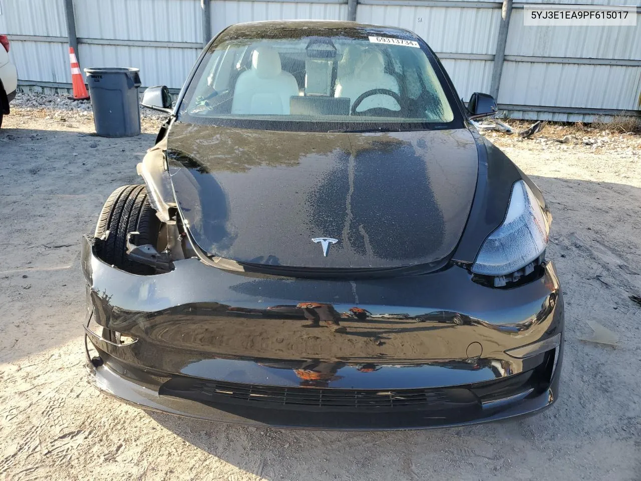 2023 Tesla Model 3 VIN: 5YJ3E1EA9PF615017 Lot: 69313734