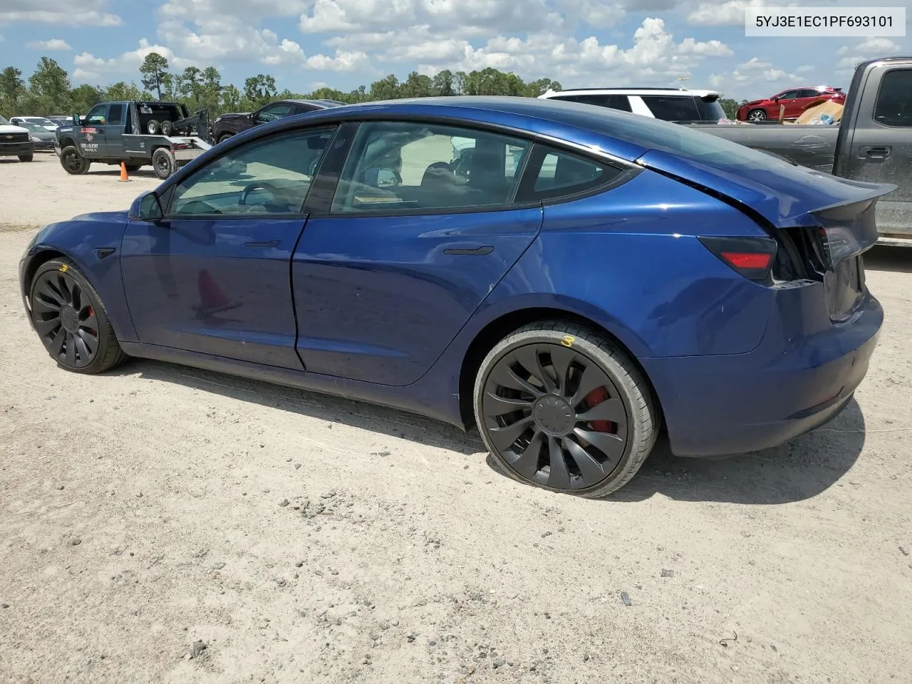 2023 Tesla Model 3 VIN: 5YJ3E1EC1PF693101 Lot: 69400414