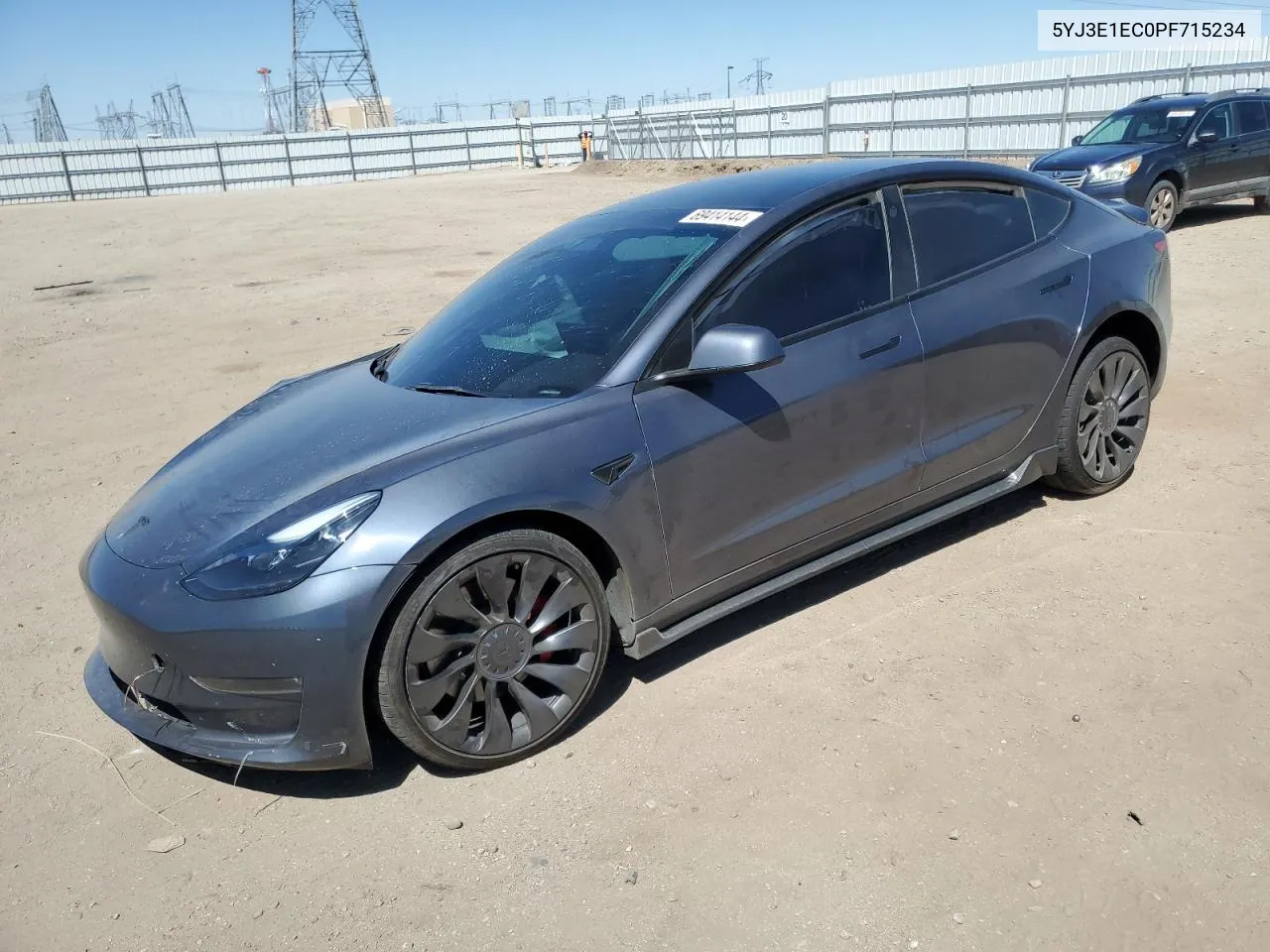 2023 Tesla Model 3 VIN: 5YJ3E1EC0PF715234 Lot: 69414144