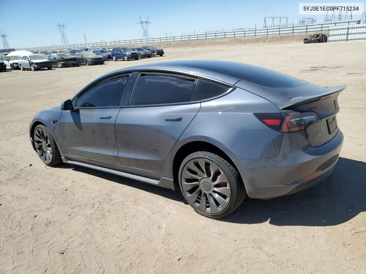 2023 Tesla Model 3 VIN: 5YJ3E1EC0PF715234 Lot: 69414144