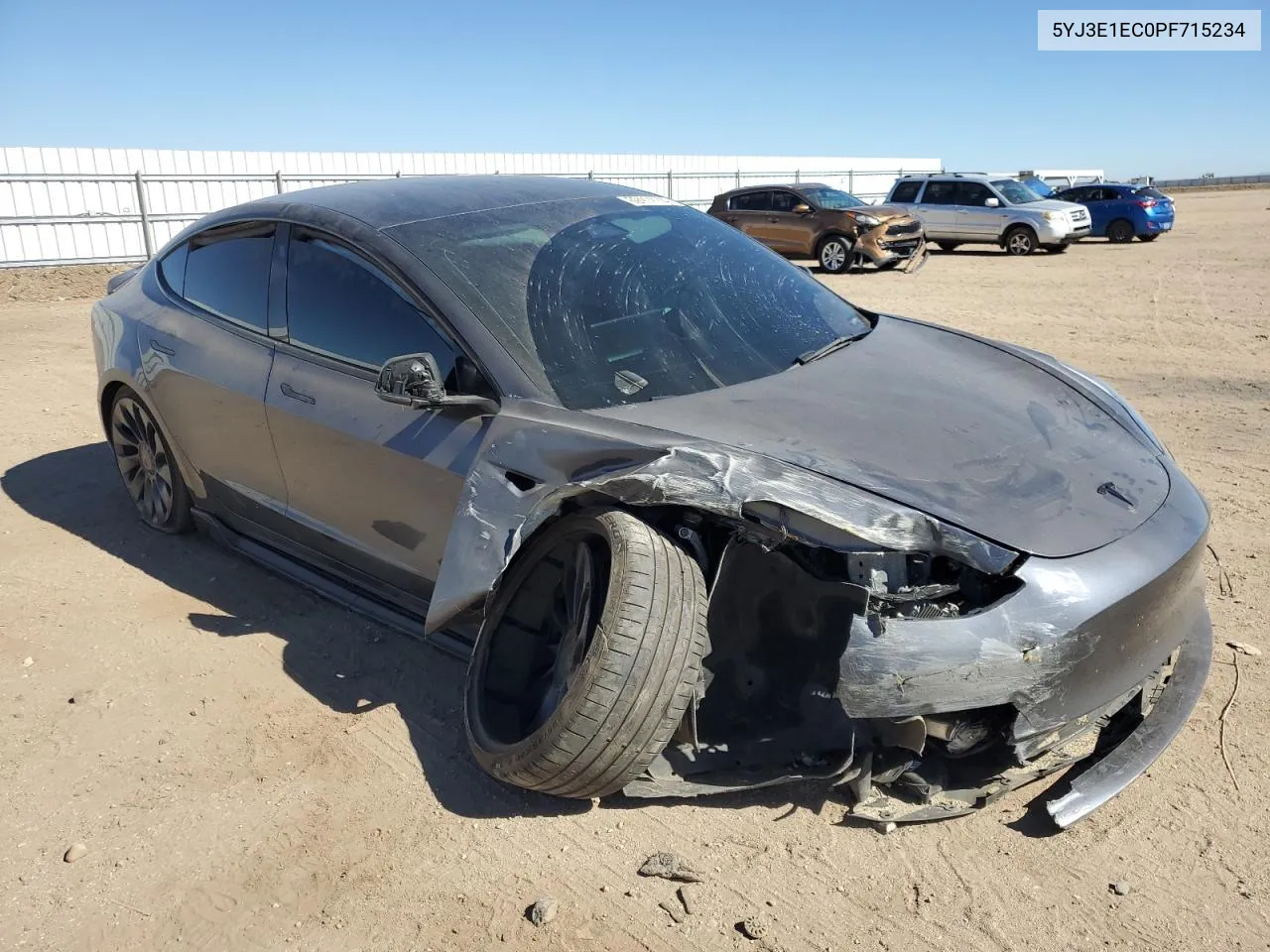 5YJ3E1EC0PF715234 2023 Tesla Model 3