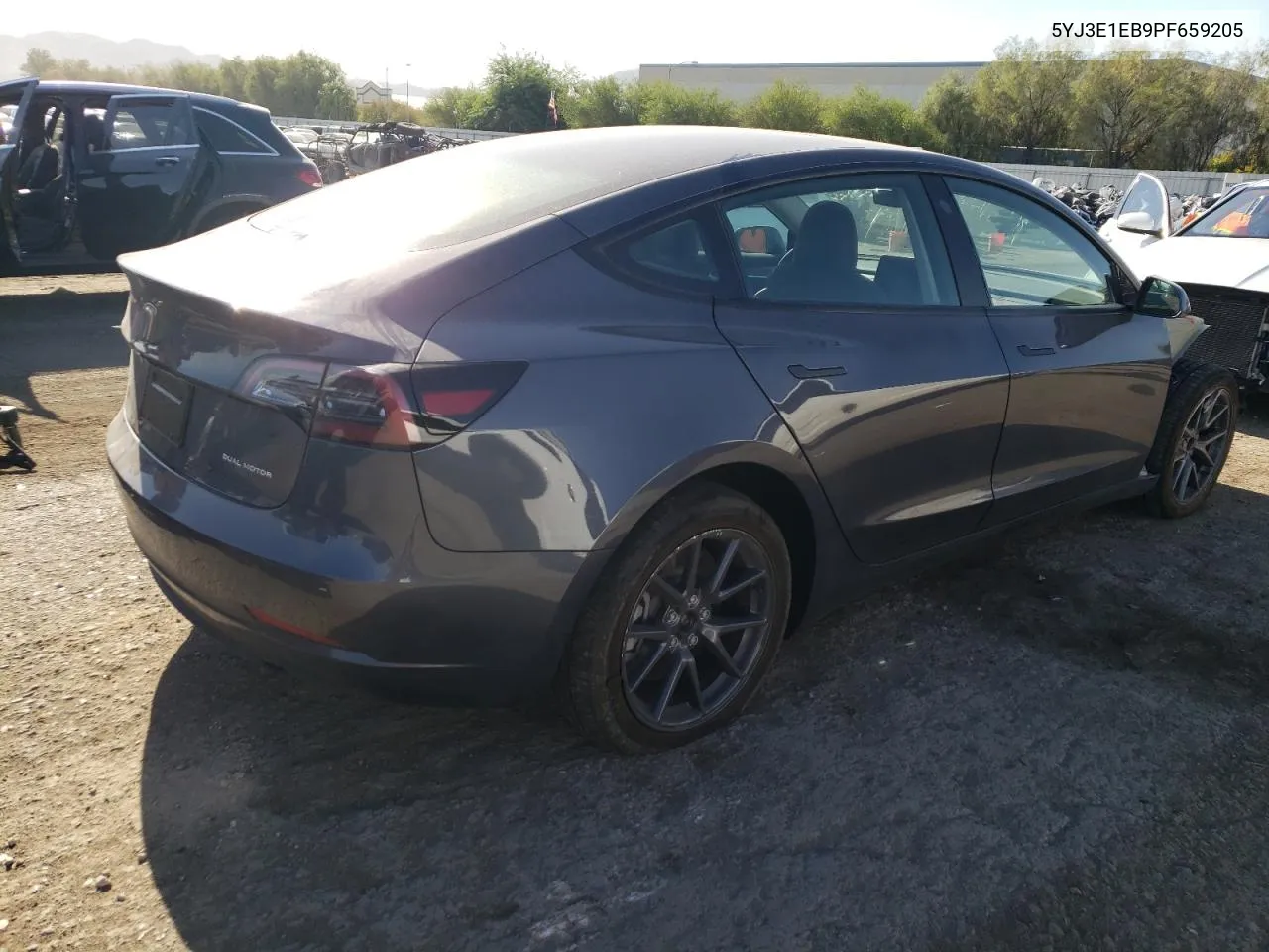 2023 Tesla Model 3 VIN: 5YJ3E1EB9PF659205 Lot: 69468644