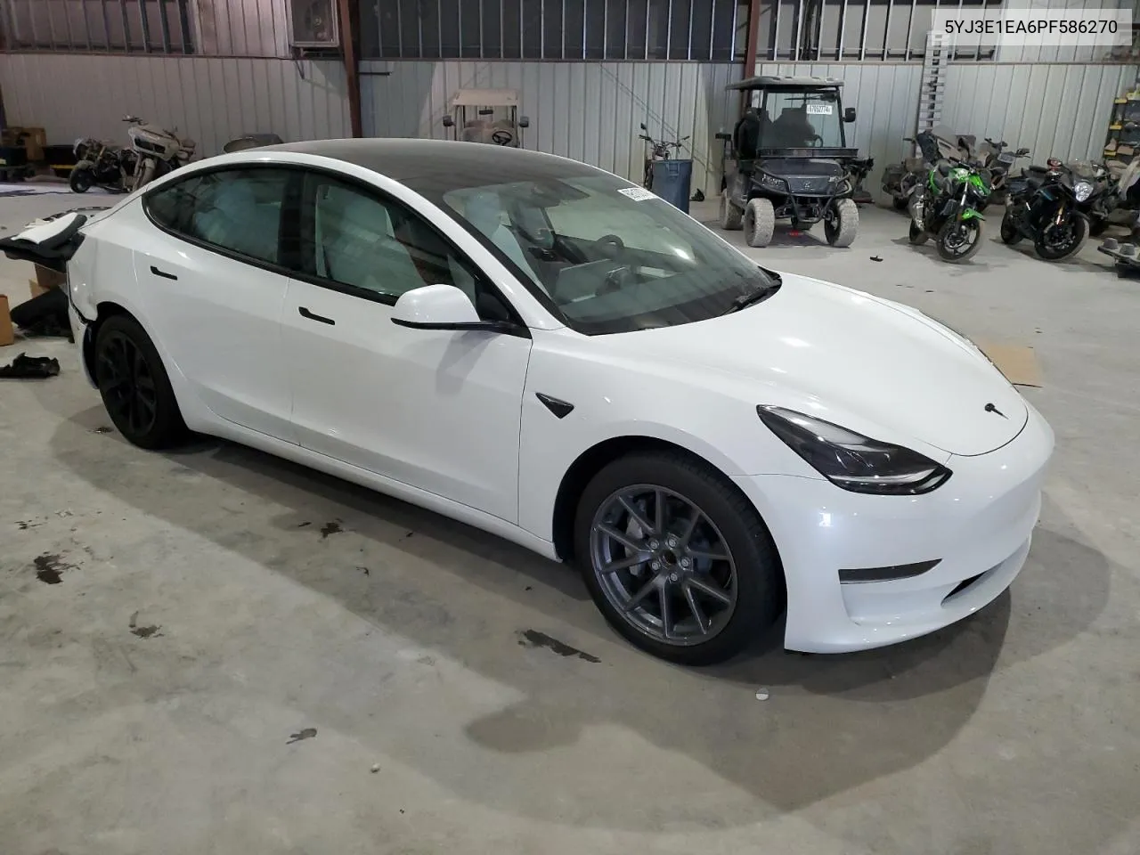 2023 Tesla Model 3 VIN: 5YJ3E1EA6PF586270 Lot: 69510074