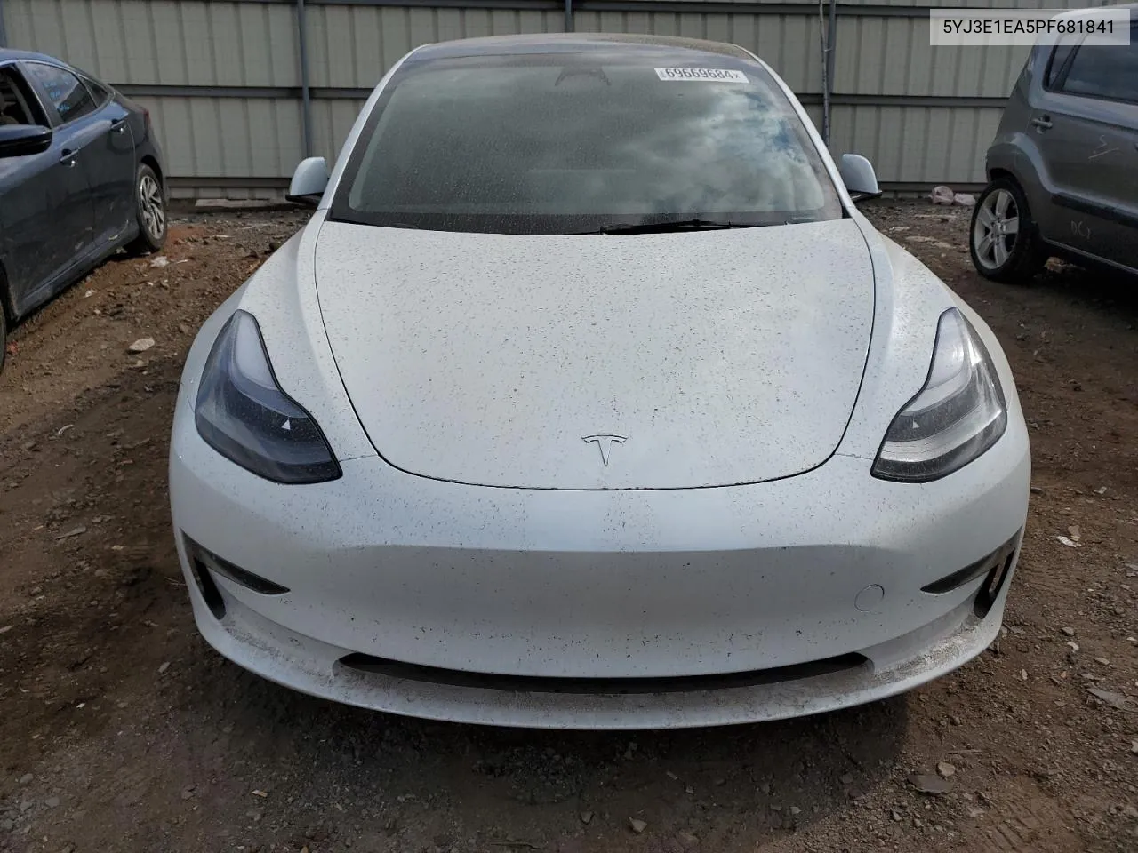 2023 Tesla Model 3 VIN: 5YJ3E1EA5PF681841 Lot: 69669684