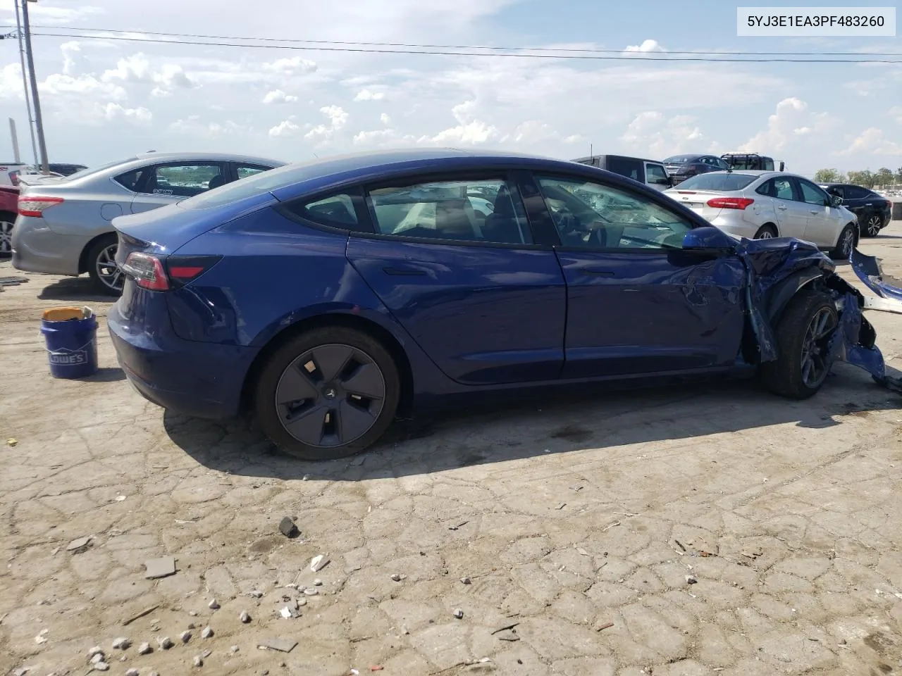 5YJ3E1EA3PF483260 2023 Tesla Model 3