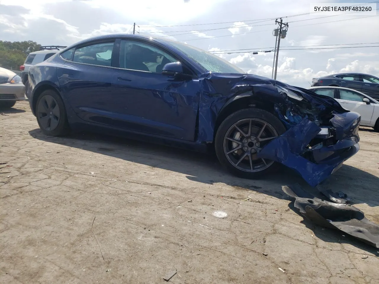 5YJ3E1EA3PF483260 2023 Tesla Model 3