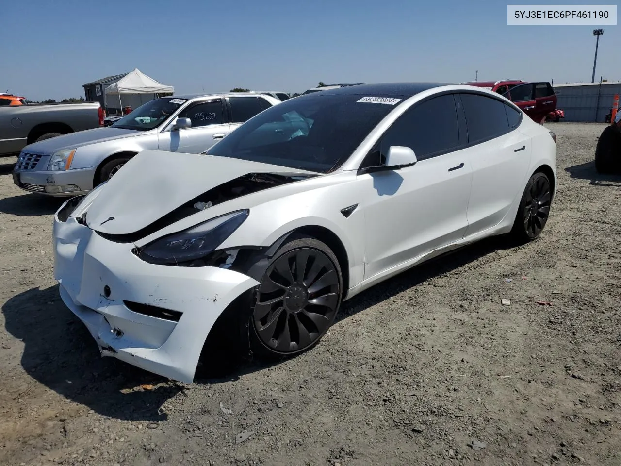 5YJ3E1EC6PF461190 2023 Tesla Model 3