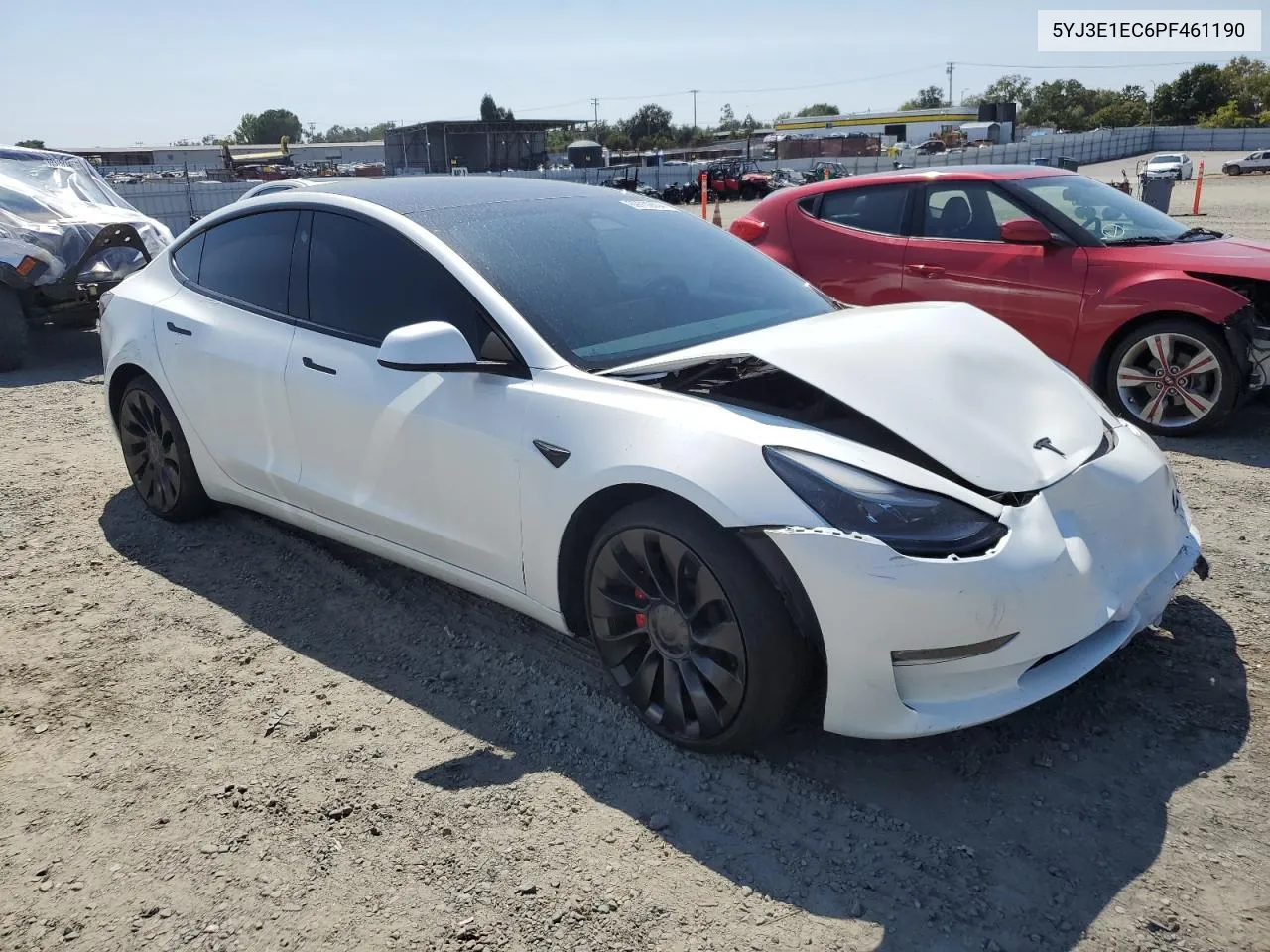 2023 Tesla Model 3 VIN: 5YJ3E1EC6PF461190 Lot: 69702804