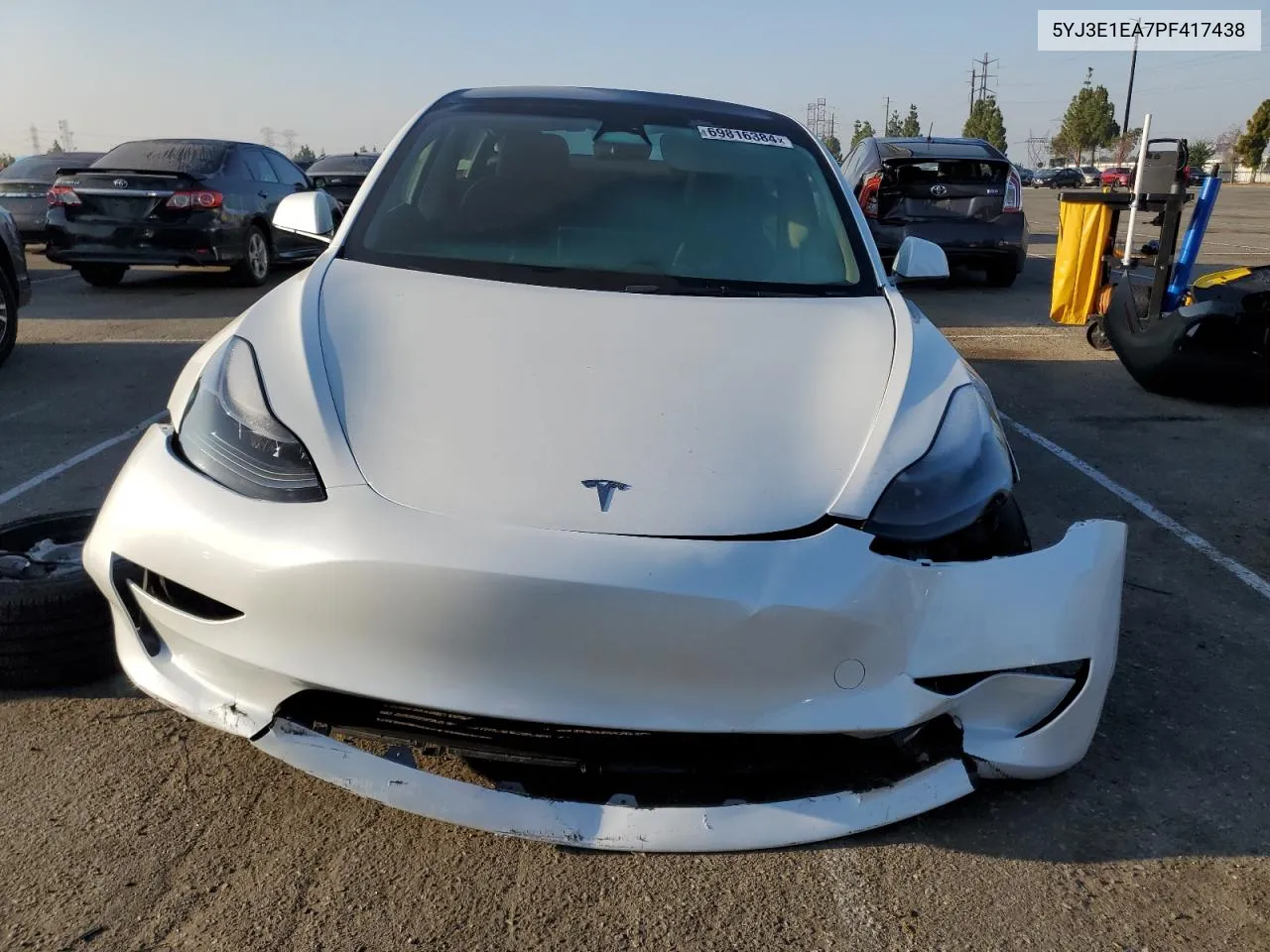 5YJ3E1EA7PF417438 2023 Tesla Model 3