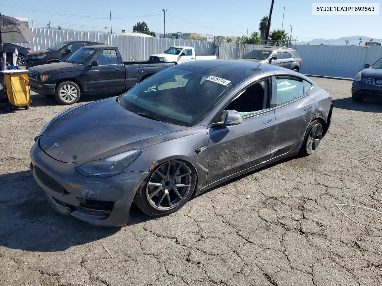 5YJ3E1EA3PF692563 2023 Tesla Model 3