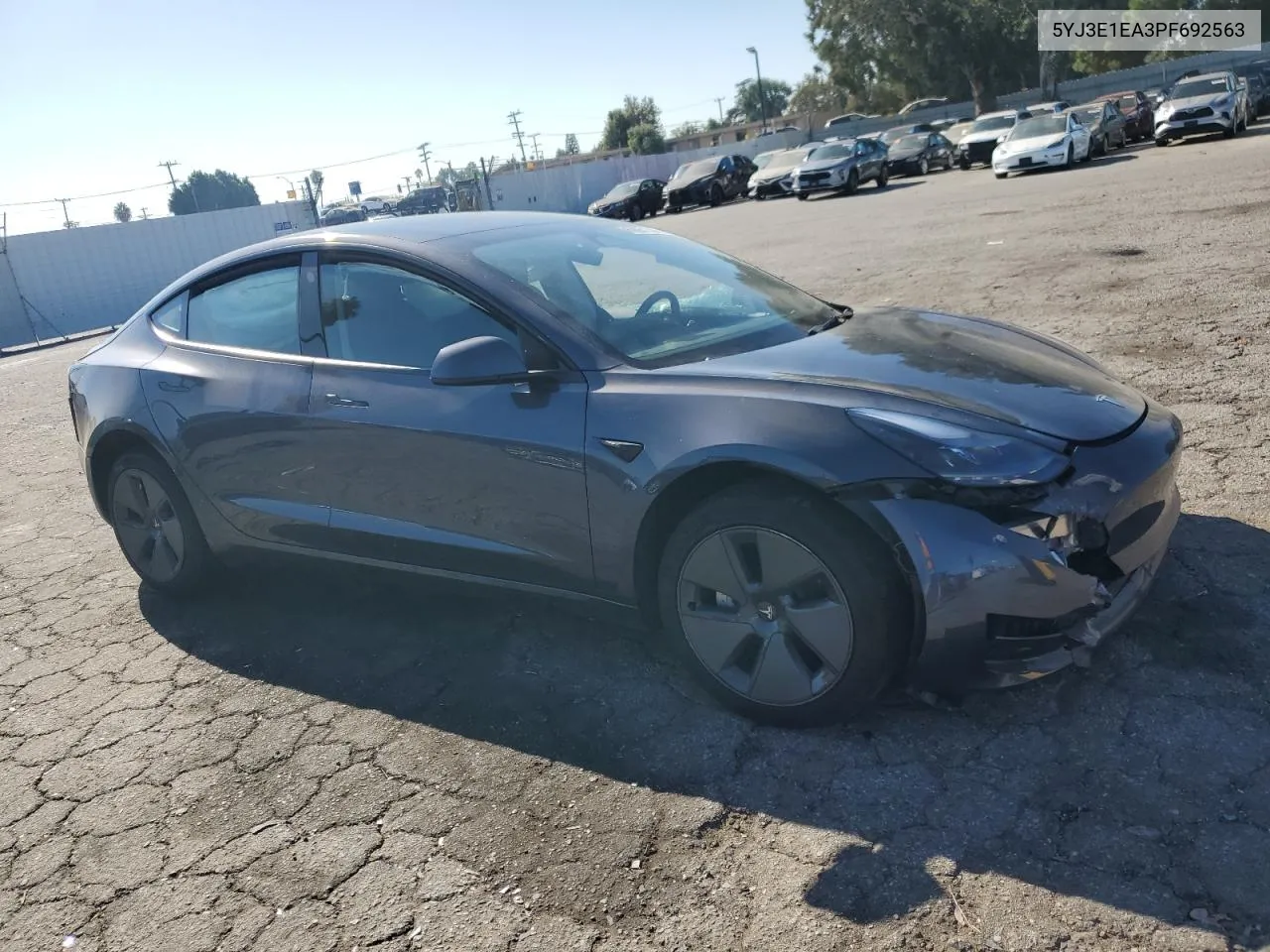 2023 Tesla Model 3 VIN: 5YJ3E1EA3PF692563 Lot: 69951744