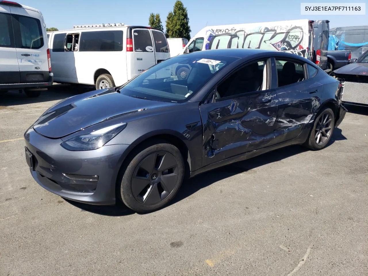 5YJ3E1EA7PF711163 2023 Tesla Model 3