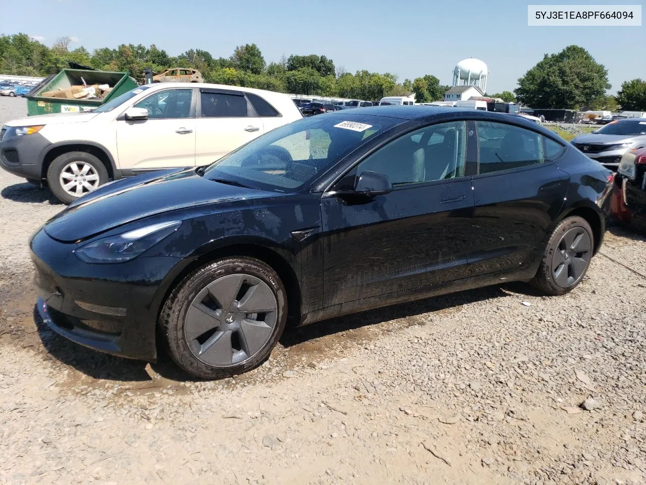 2023 Tesla Model 3 VIN: 5YJ3E1EA8PF664094 Lot: 69990314