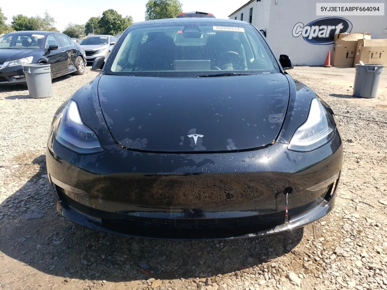 2023 Tesla Model 3 VIN: 5YJ3E1EA8PF664094 Lot: 69990314