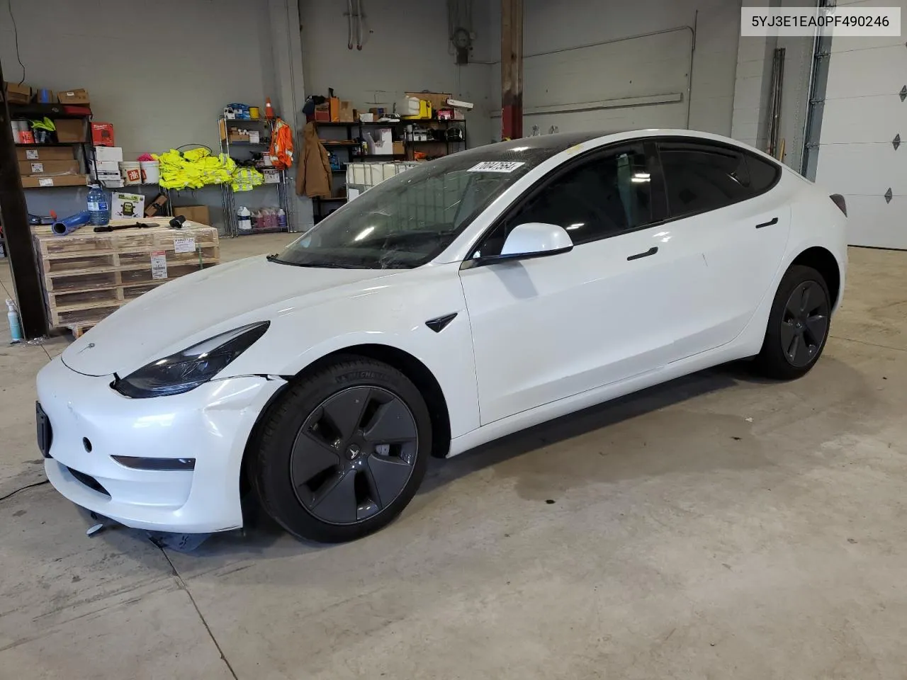 2023 Tesla Model 3 VIN: 5YJ3E1EA0PF490246 Lot: 70047564