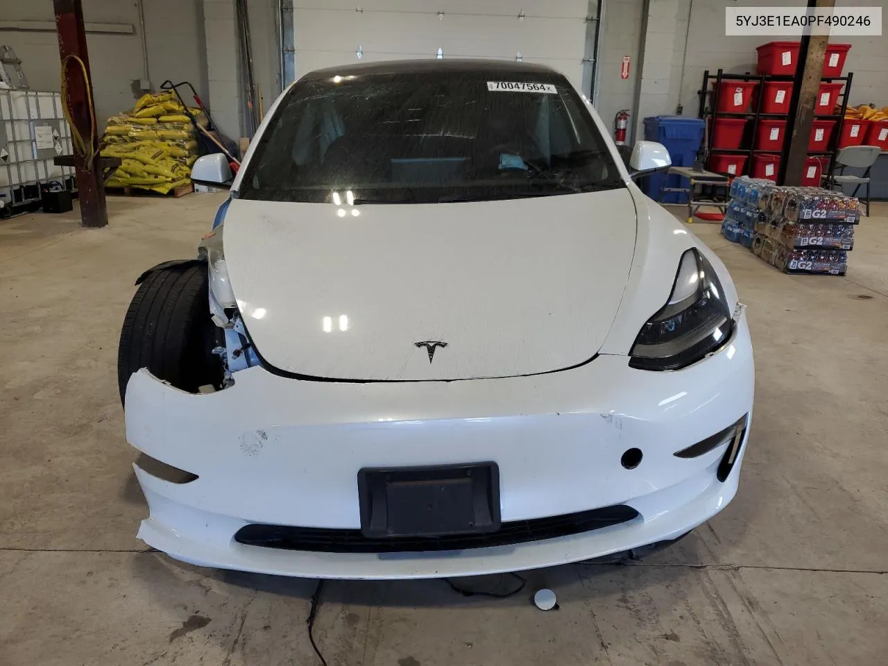 2023 Tesla Model 3 VIN: 5YJ3E1EA0PF490246 Lot: 70047564