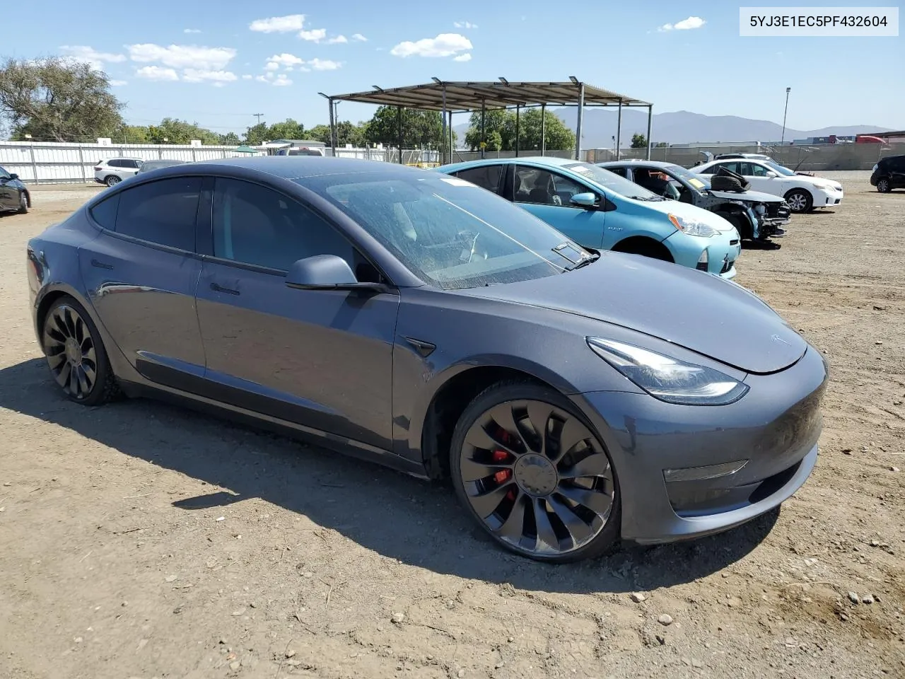 2023 Tesla Model 3 VIN: 5YJ3E1EC5PF432604 Lot: 70297254