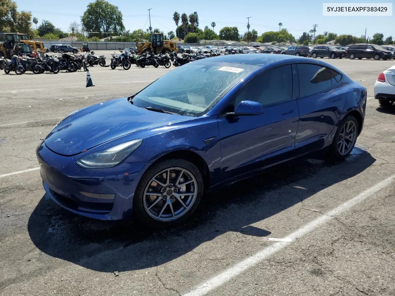 2023 Tesla Model 3 VIN: 5YJ3E1EAXPF383429 Lot: 70309704