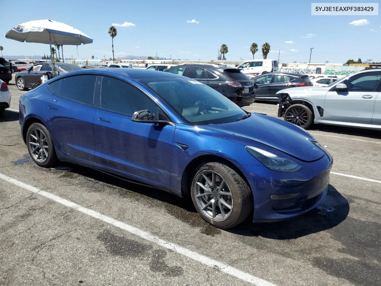 2023 Tesla Model 3 VIN: 5YJ3E1EAXPF383429 Lot: 70309704