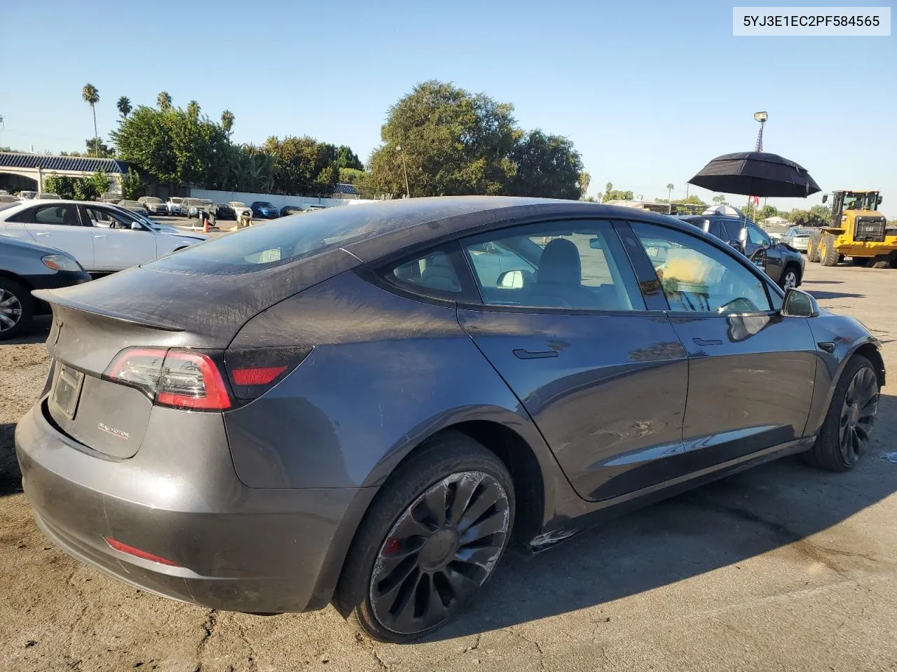 2023 Tesla Model 3 VIN: 5YJ3E1EC2PF584565 Lot: 70419554