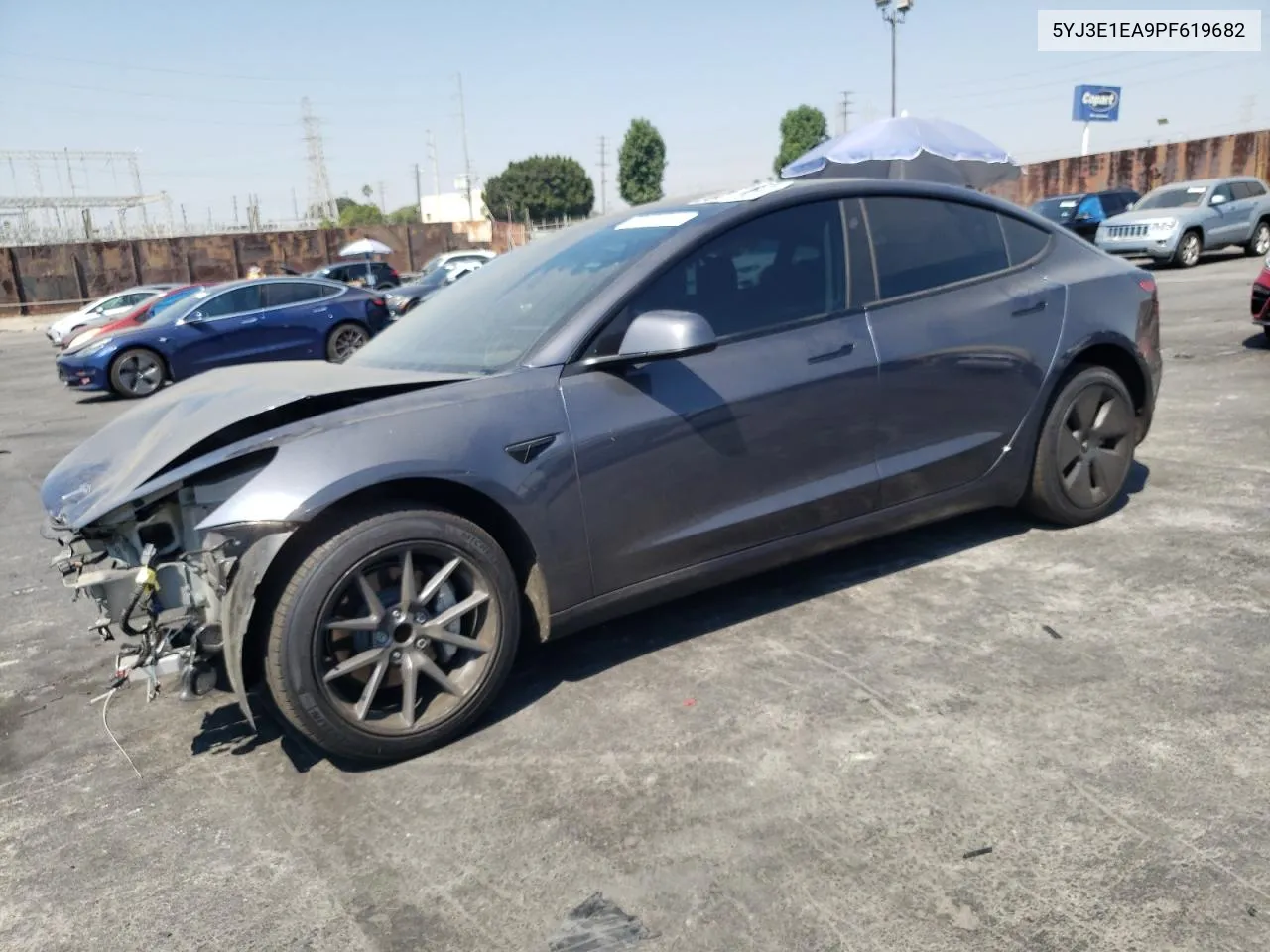 5YJ3E1EA9PF619682 2023 Tesla Model 3