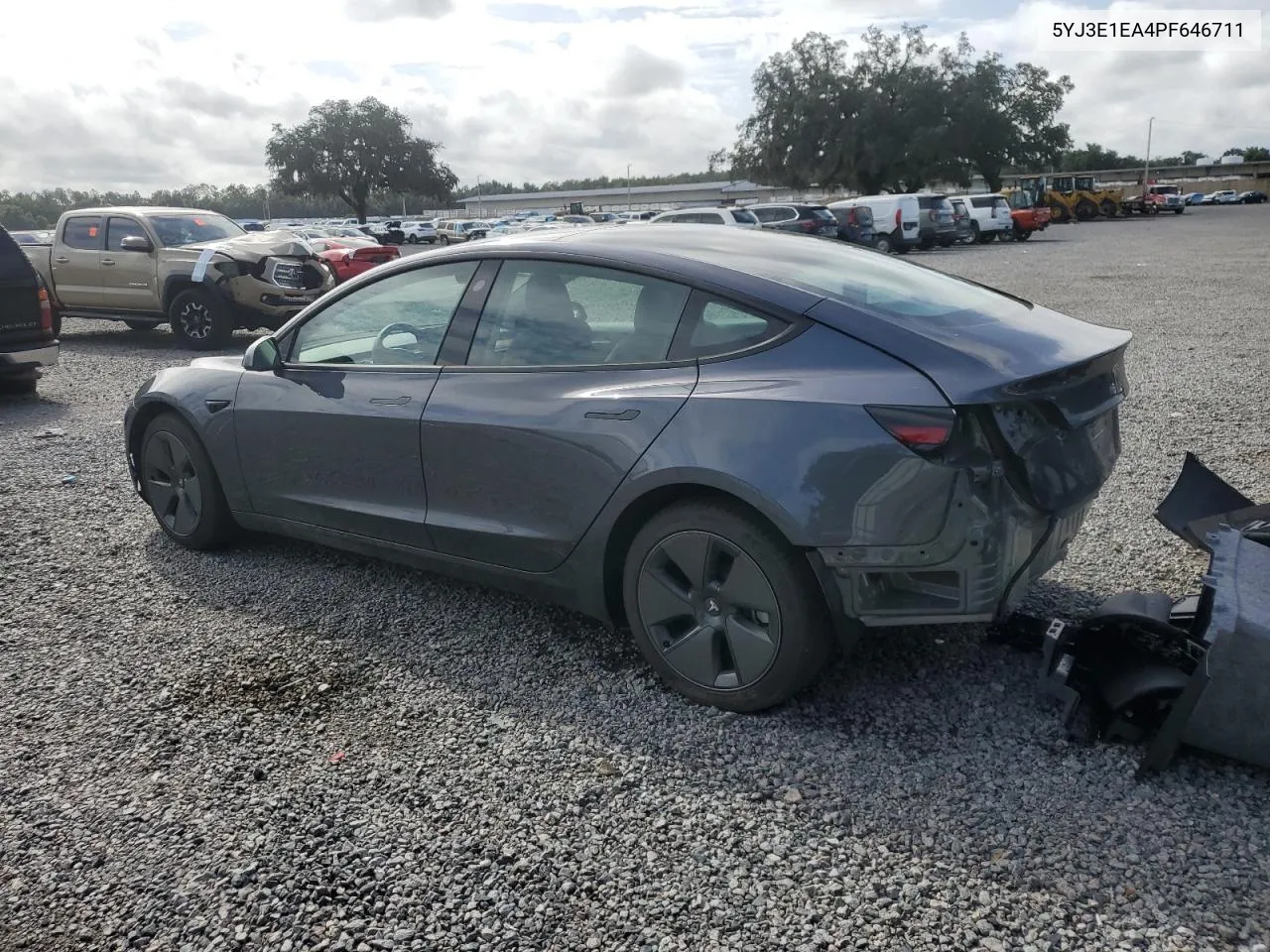 5YJ3E1EA4PF646711 2023 Tesla Model 3