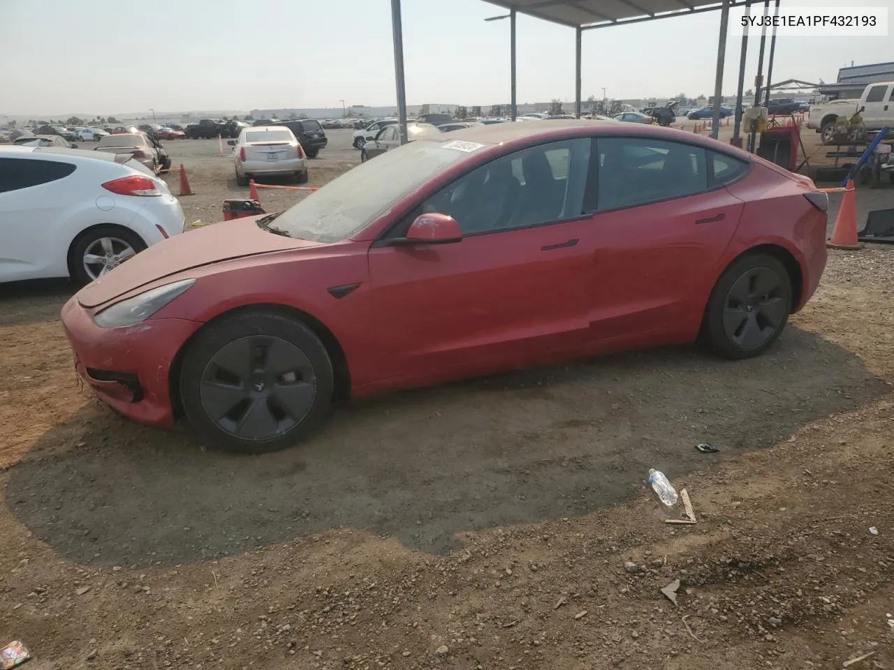 5YJ3E1EA1PF432193 2023 Tesla Model 3