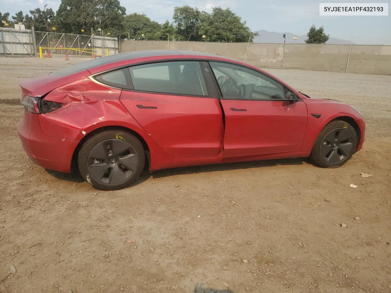 5YJ3E1EA1PF432193 2023 Tesla Model 3