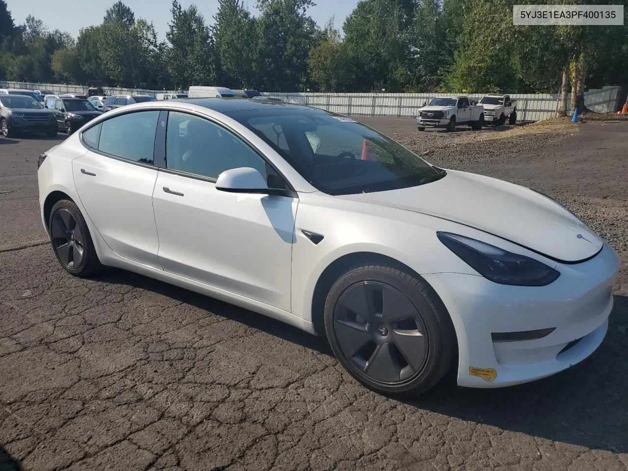 2023 Tesla Model 3 VIN: 5YJ3E1EA3PF400135 Lot: 70461524