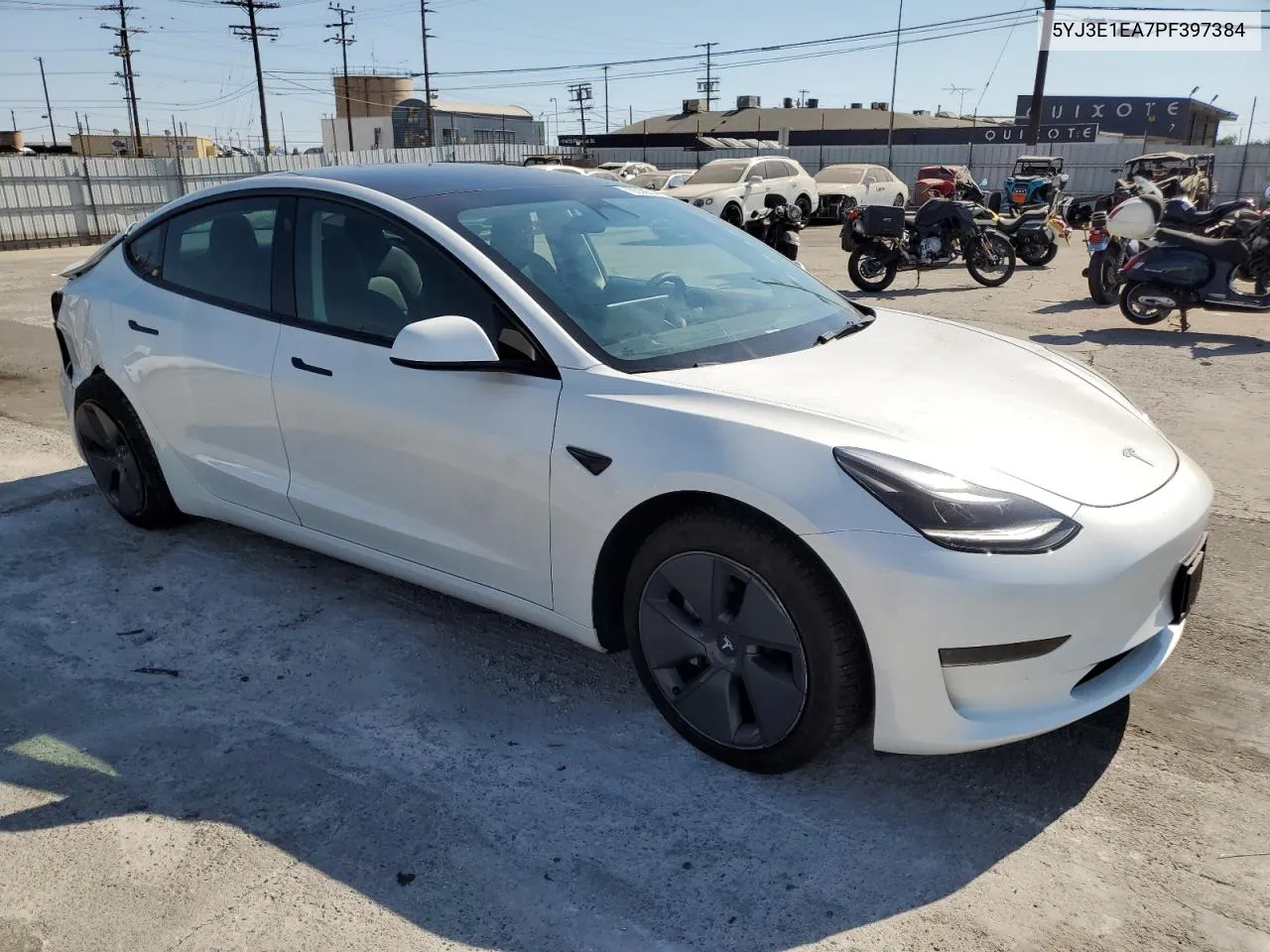 2023 Tesla Model 3 VIN: 5YJ3E1EA7PF397384 Lot: 70538514