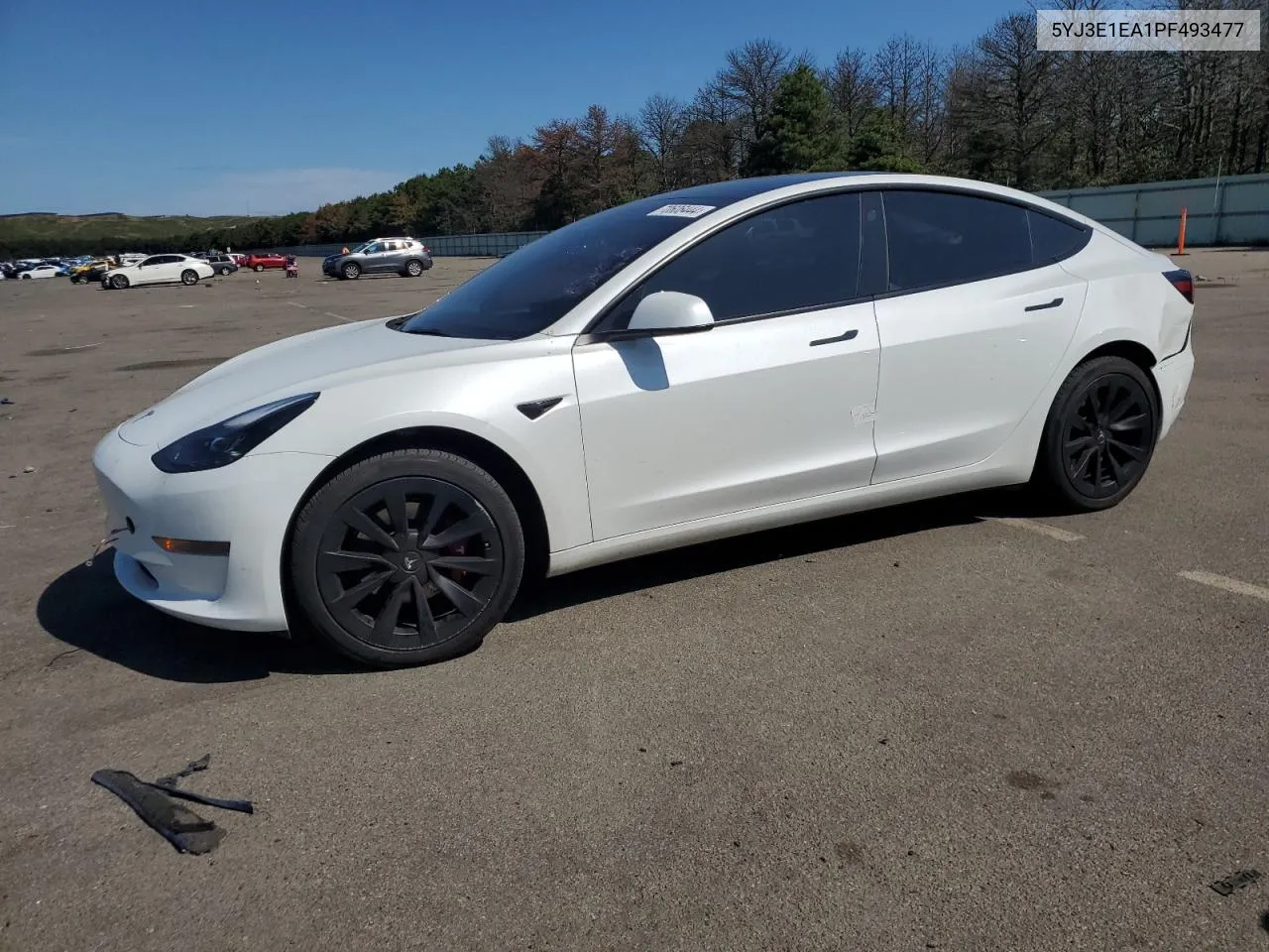 2023 Tesla Model 3 VIN: 5YJ3E1EA1PF493477 Lot: 70606444